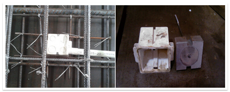 Rectangle Electrical-box Fixing Magnet 