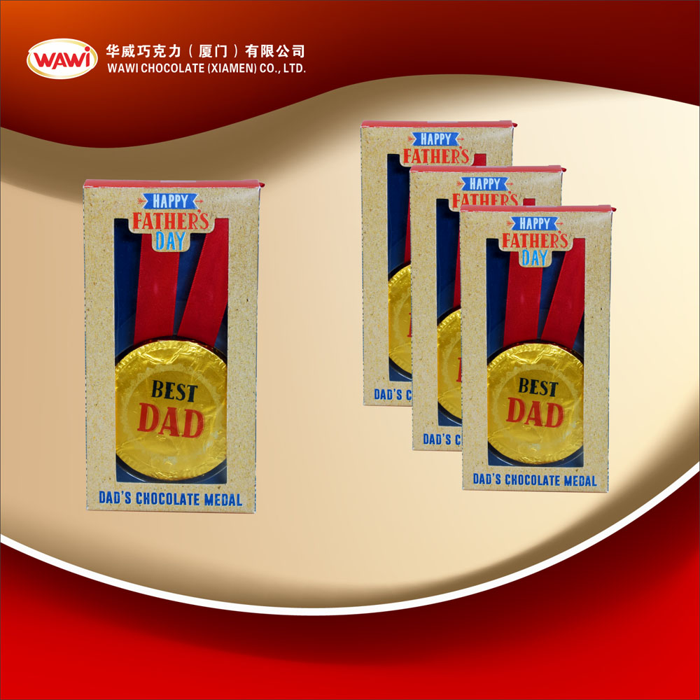 50g Dad's Chocolate Medal Father's Day Present