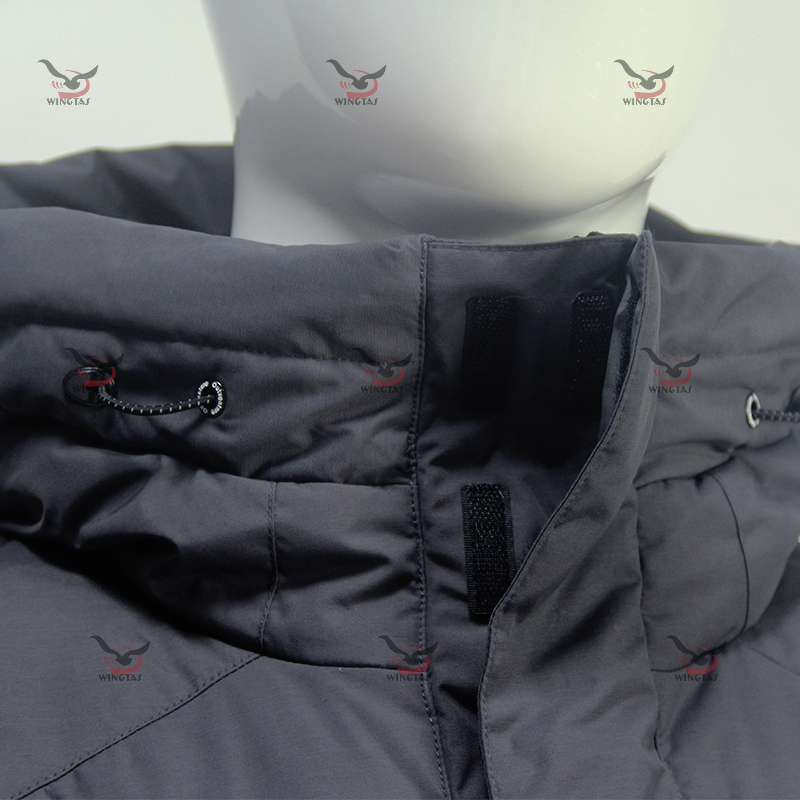 Mens fake hiking down jacket