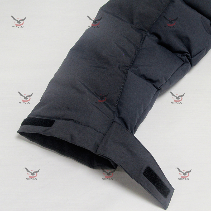 Mens fake hiking down jacket