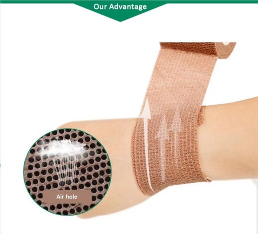 Porous Elastic Gauze Bandage Roll