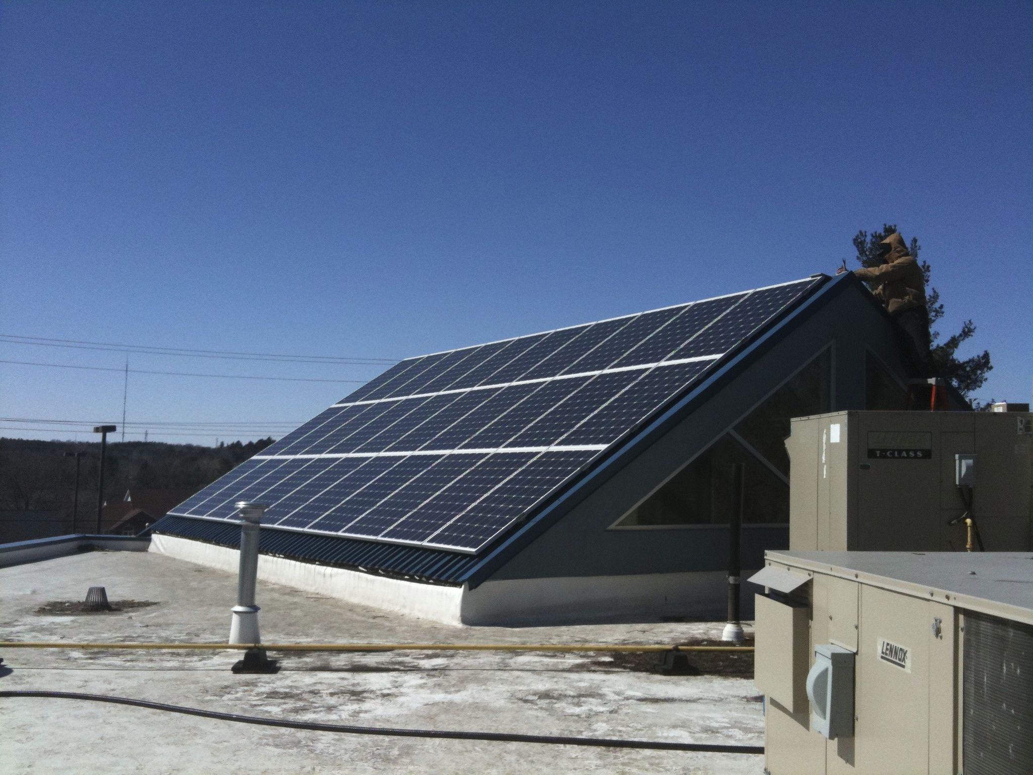 metal roof installation 