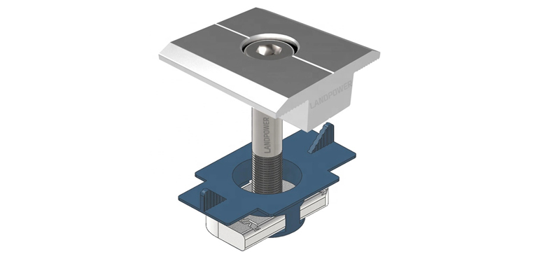 solar middle clamp