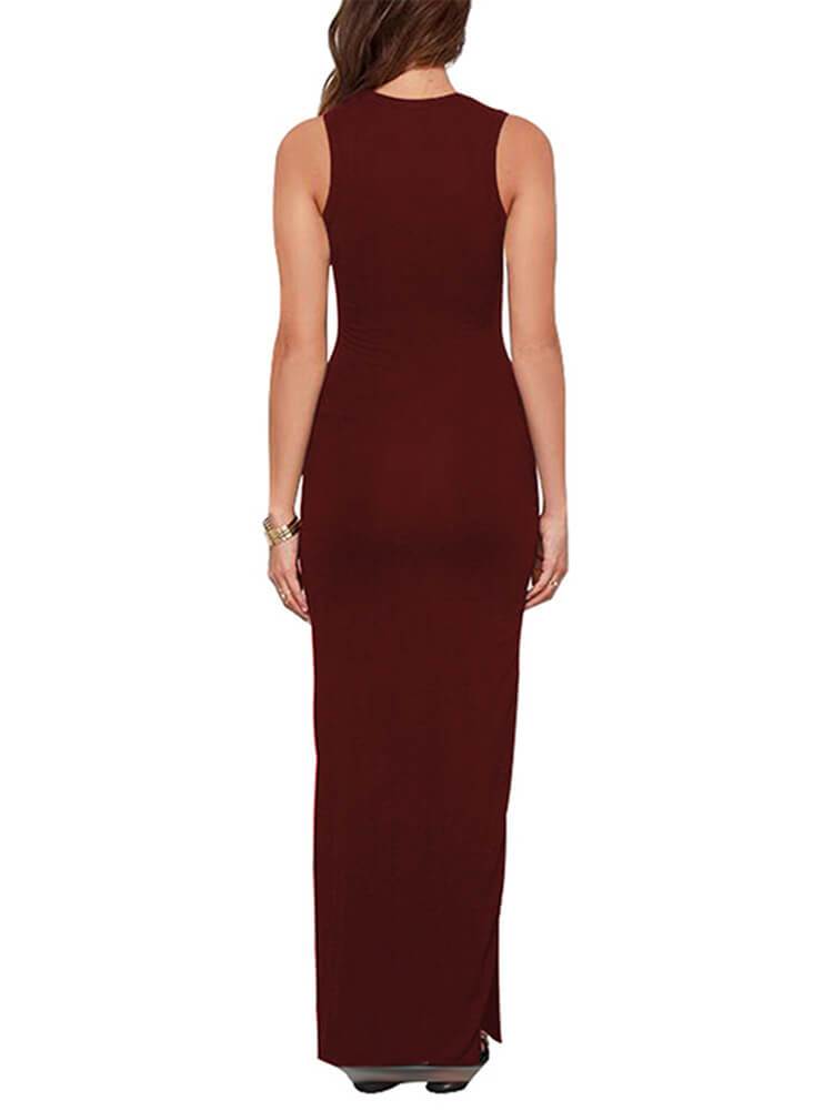 High Split Bodycon Dress