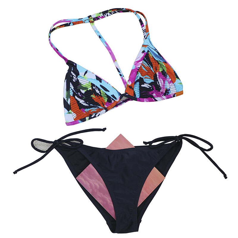 Custom Shirred Women's Bikini Set