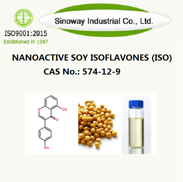 纳米活性大豆异黄酮 (ISO) 574-12-9