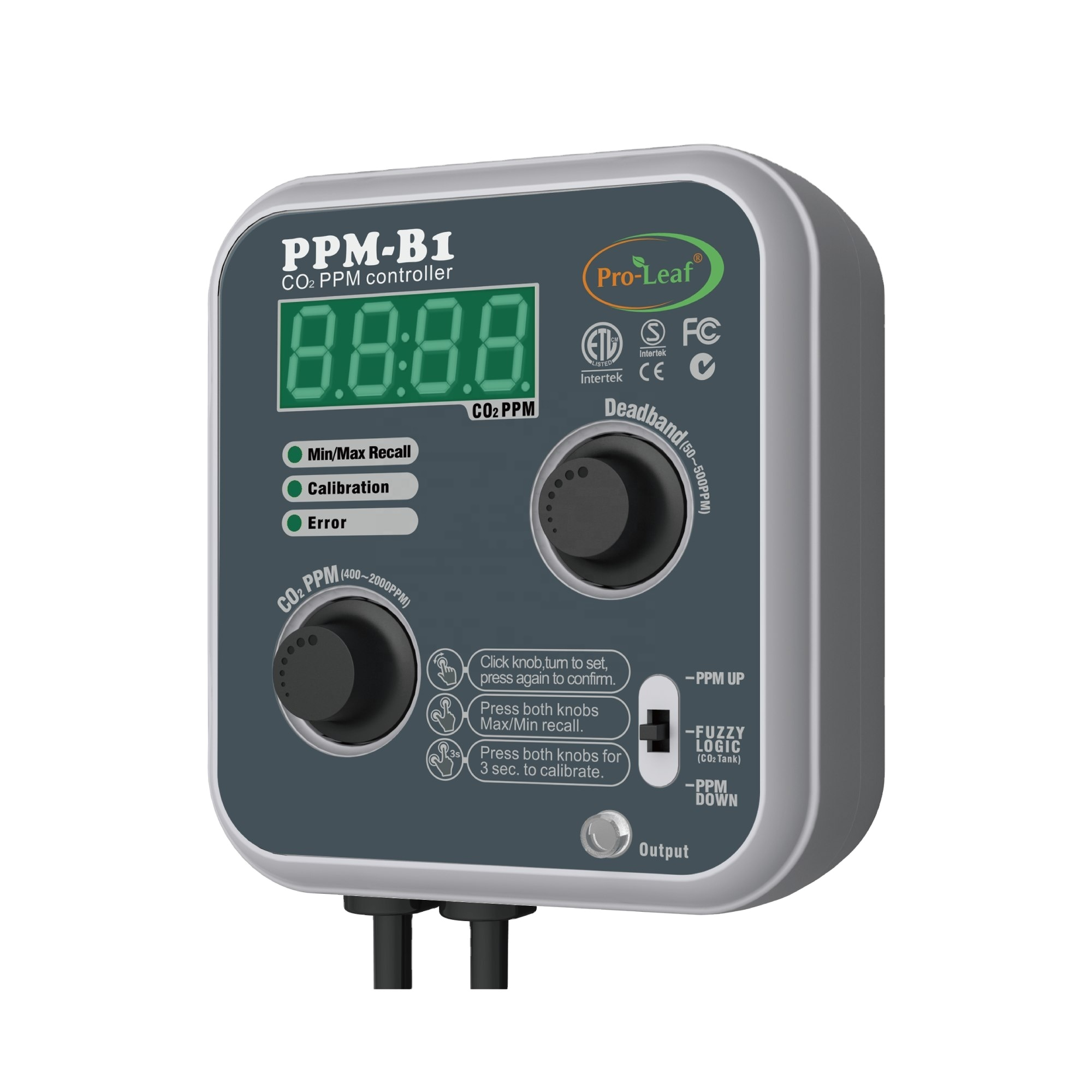 PPM-B1顶部环境CO2 PPM控制器