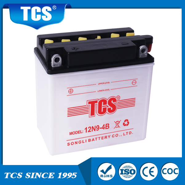 干荷式铅酸蓄电池 TCS 12N9-4B 摩托车蓄电池