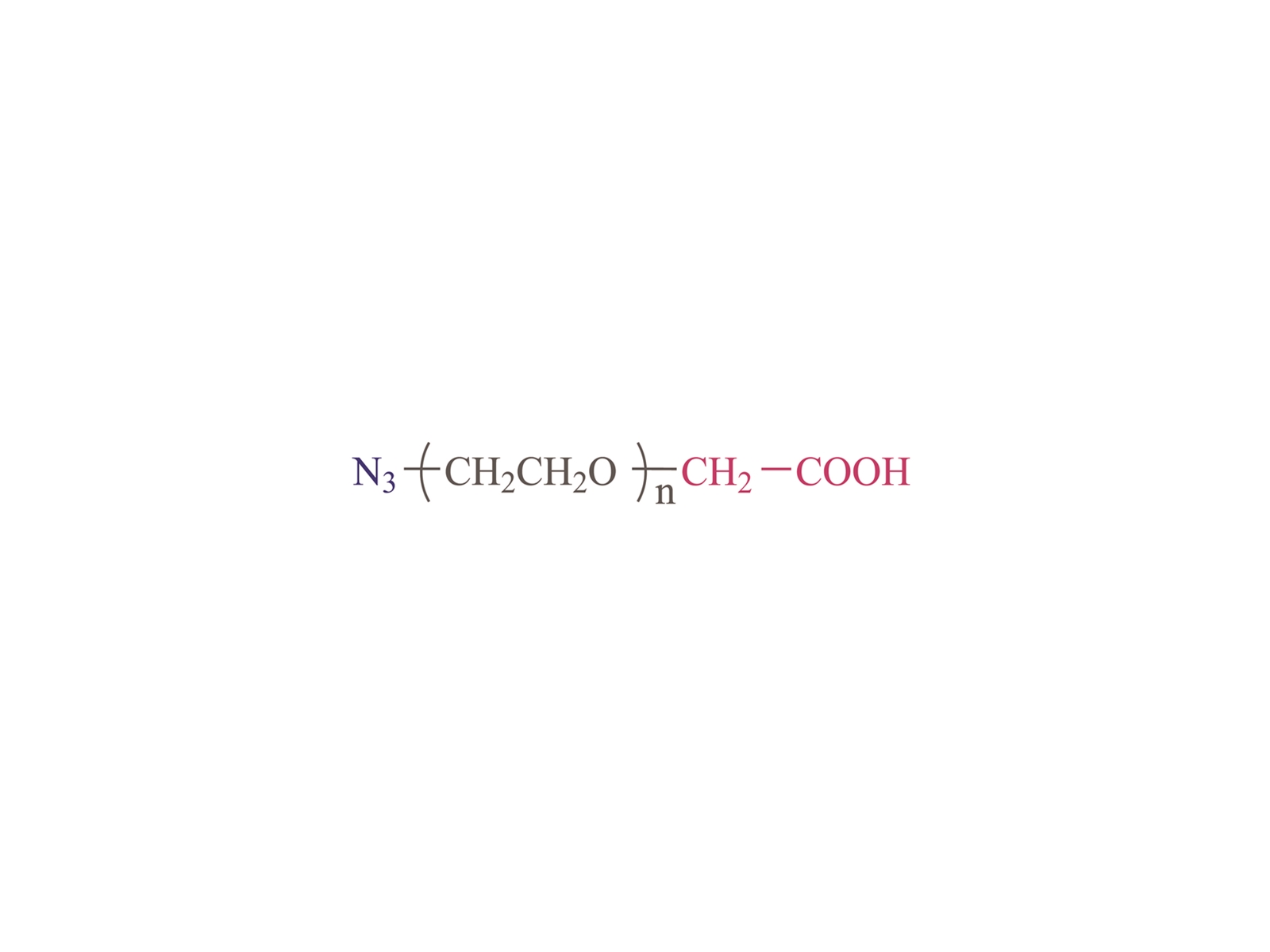  - ± - 羧基 - 亚齐多聚（乙二醇）[HOOC-PEG-N3] CAS：882518-90-3,172531-37-2
