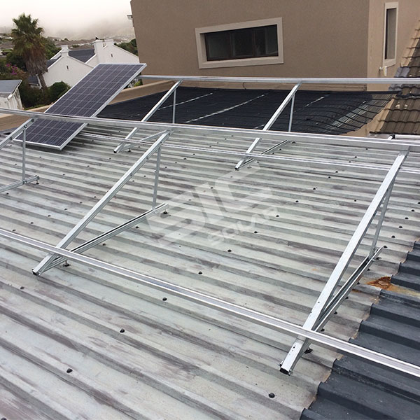 固定三角太阳能电池板屋顶安装