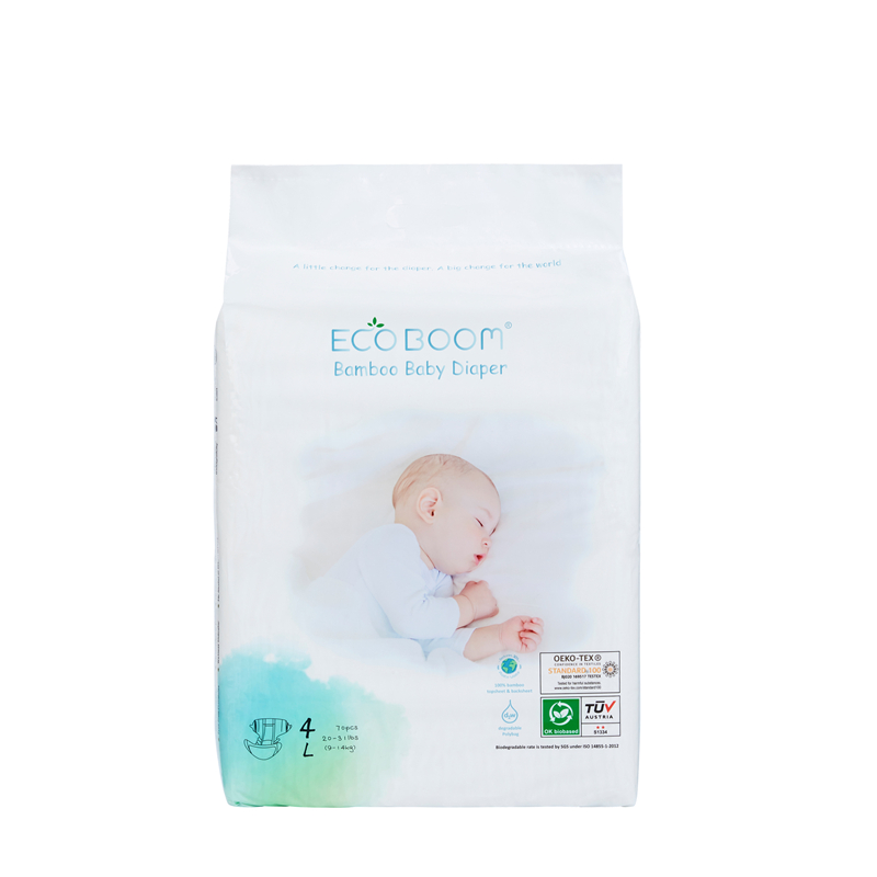 ECO BOOM 环保婴儿纸尿裤大包装塑料袋 L