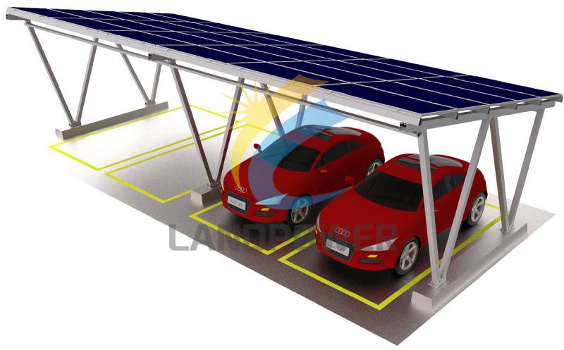 铝太阳能电池板车库结构