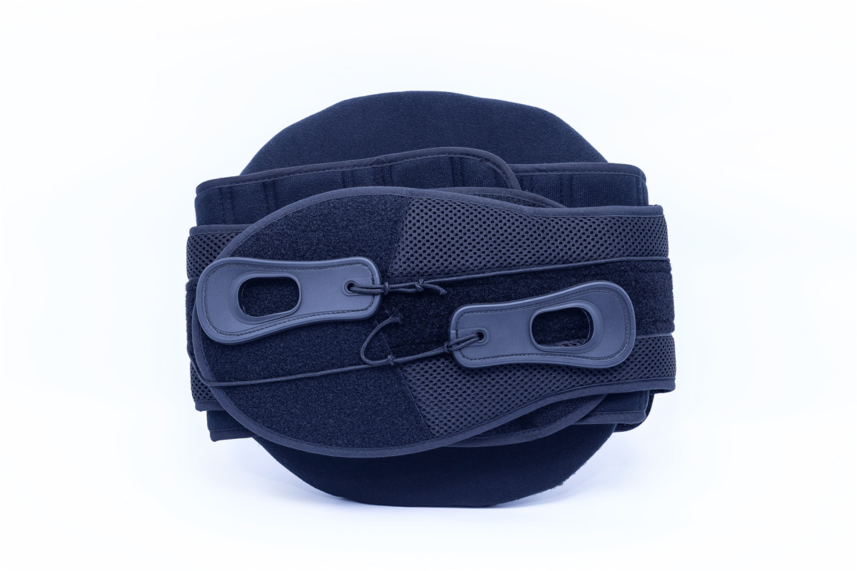 透气10“LSO腰部支撑，带塑料板，用于腰部疼痛或姿势矫正器
