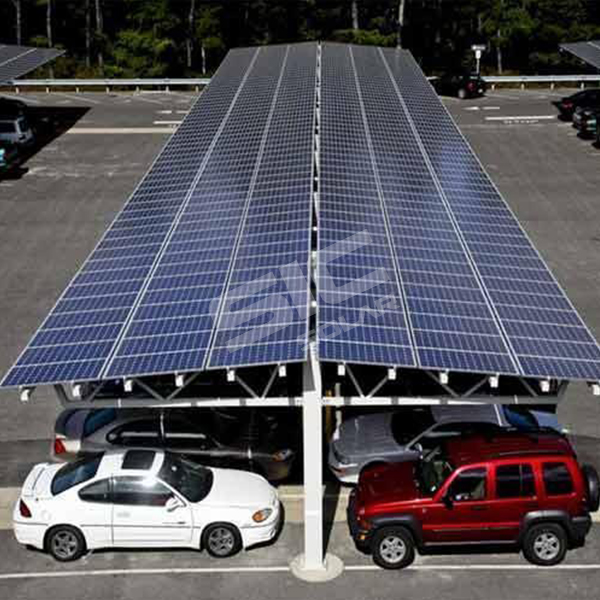 太阳能铝合金车棚安装系统