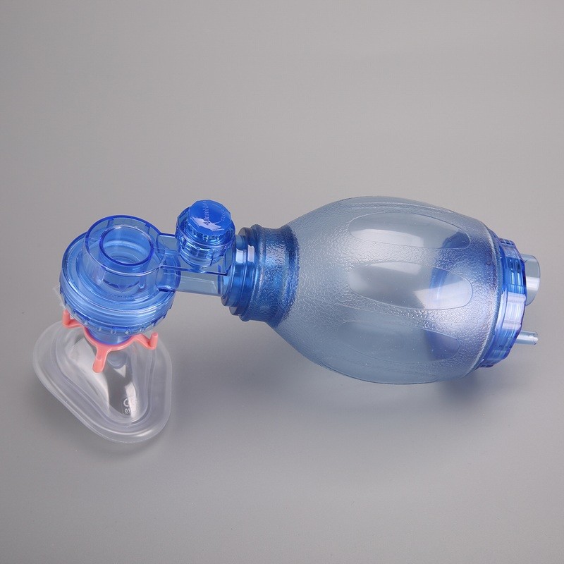 带有止回阀的PVC Aneshesia口罩
